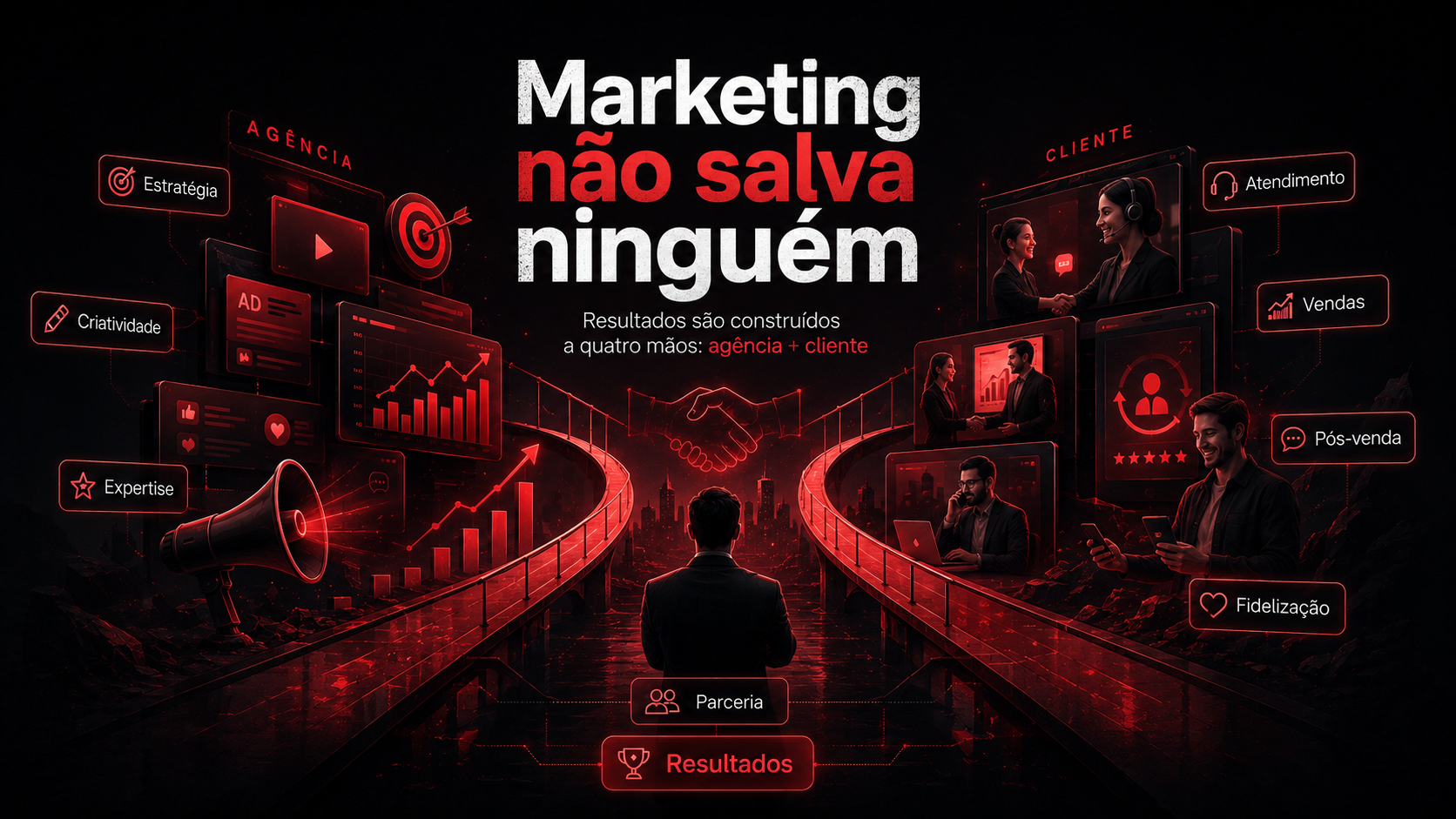 Marketing não salva ninguém: resultado se constrói a quatro mãos
